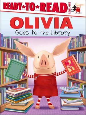cover image of Olivia Goes to the Library